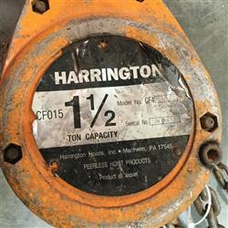 Image 1.5 Ton HARRINGTON Chain Hoist - 2 from Bid-on-Equipment.com