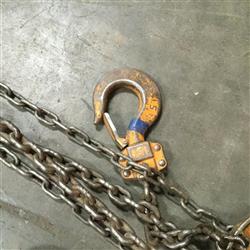 Image 1.5 Ton HARRINGTON CF4 / CF015  Chain Hoist - 3 from Bid-on-Equipment.com