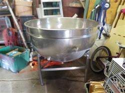 Image 60 Gallon B. H. HUBERT AND SONS Steam Jacketed Kettle - Stainless Steel - 4 from Bid-on-Equipment.com