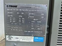 Image TRANE Scroll Chiller - 130 Tons - 4 from Bid-on-Equipment.com