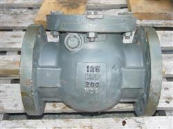 Image 4in NIBCO F-918-B Check Valve, Flanged,125 Lb, Cast Iron, New Surplus - 3 from Bid-on-Equipment.com