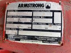 Image 50 HP ARMSTRONG Water Pump - 1122 GPM at 127ft of Water Head, Model 8 X 6 X 13 - 8 from Bid-on-Equipment.com