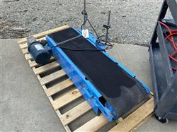 Image 12in Wide X 48in Long TAYLOR Slider Bed Belt Conveyor - 2 from Bid-on-Equipment.com