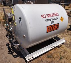 Image 190 Gallon MVE, INC. HL-190 Liquid Oxygen Storage Tank - 3 from Bid-on-Equipment.com