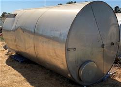 Image 2500 Gallon Tank - Stainless Steel - 2 from Bid-on-Equipment.com