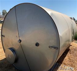 Image 2500 Gallon Tank - Stainless Steel - 3 from Bid-on-Equipment.com