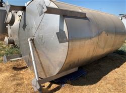 Image 2500 Gallon Tank - Stainless Steel - 4 from Bid-on-Equipment.com