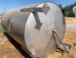 Image 2500 Gallon Tank - Stainless Steel - 5 from Bid-on-Equipment.com