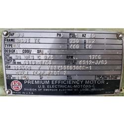 Image 75 HP GENERAL BLOWER COMPANY Industrial Centrifugal Fan - Type AH, Size 19  - 4 from Bid-on-Equipment.com