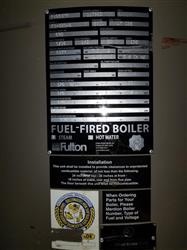 Image FULTON Classic Vertical Tubeless Boiler - Model FB-020-A - 7 from Bid-on-Equipment.com