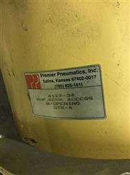 Image 10in PREMIER PNEUMATICS Powder Receiver Assembly - For Parts - 4 from Bid-on-Equipment.com