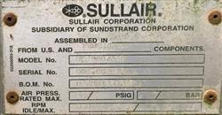 Image SULLAIR 900/350 Air Compressor - 4 from Bid-on-Equipment.com