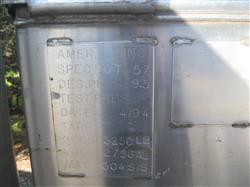 Image 275 Gallon AMERICAN INDUSTRIES INC. Tote Tank - 2 from Bid-on-Equipment.com