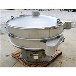 Image 60in SWECO INC.Vibro-Energy Separator Single Deck Screener - Stainless Steel - 4 from Bid-on-Equipment.com