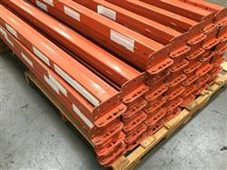 Image Lot of 25 Old Style Interlake Pallet Racking Cross Beams - 12 from Bid-on-Equipment.com