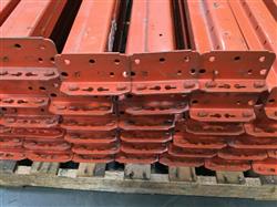 Image Lot of 25 Old Style Interlake Pallet Racking Cross Beams - 4 from Bid-on-Equipment.com