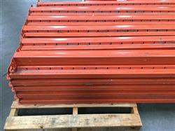 Image Lot of 25 Old Style Interlake Pallet Racking Cross Beams - 8 from Bid-on-Equipment.com
