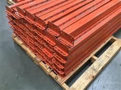 Image Lot of 25 Old Style Interlake Pallet Racking Cross Beams - 9 from Bid-on-Equipment.com