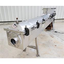 Image 8in Dia. Single Auger Steam Cheese Cooker Conveyor Processor - Stainless Steel - 2 from Bid-on-Equipment.com