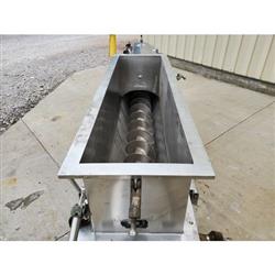 Image 8in Dia. Single Auger Steam Cheese Cooker Conveyor Processor - Stainless Steel - 6 from Bid-on-Equipment.com