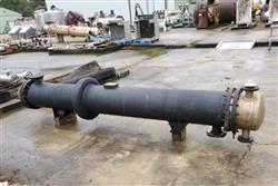 Image 500 Sq.Ft. PERRY PRODUCTS Shell and Tube Heat Exchanger - 316L Stainless Steel Tubes - 7 from Bid-on-Equipment.com