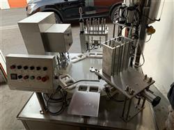 Image Food Grade Rotary Cup Filler - Fill Hummus, Sauces, Pastes...etc with Hot Fill  - 1 from Bid-on-Equipment.com