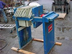 Image .75 Cu. Ft. JWI 470mm Filter Press - Recessed and Gasketed - 2 from Bid-on-Equipment.com