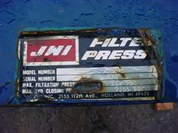 Image .75 Cu. Ft. JWI 470mm Filter Press - Recessed and Gasketed - 4 from Bid-on-Equipment.com