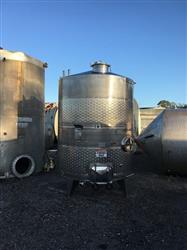 Image Approximately 2325 Gallon VINQUIP Jacketed Vertical Tank - 304 Stainless Steel  - 1 from Bid-on-Equipment.com