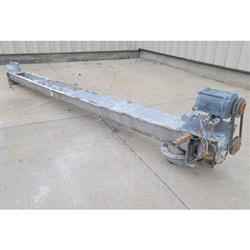 Image 6in Dia. X 13ft Screw Auger Conveyor - Stainless Steel - 3 from Bid-on-Equipment.com