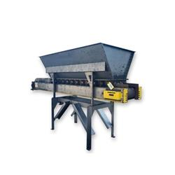 Image 20in W X 13ft Batching Conveyor with 35 Cu. Ft. Loading Hopper - 1 from Bid-on-Equipment.com