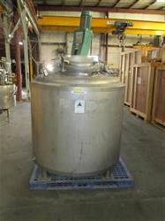Image 300 Gallon PRECISION STAINLESS Jacketed Reactor - 316L Stainless Steel - 1 from Bid-on-Equipment.com
