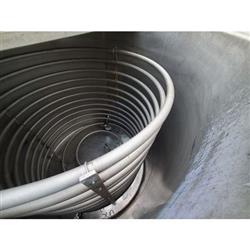 Image 1000 Gallon Heating Coil Tank - Stainless Steel - 8 from Bid-on-Equipment.com
