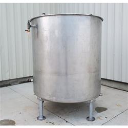 Image 1000 Gallon Heating Coil Tank - Stainless Steel - 2 from Bid-on-Equipment.com