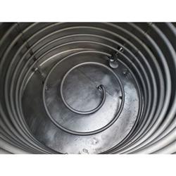 Image 1000 Gallon Heating Coil Tank - Stainless Steel - 5 from Bid-on-Equipment.com
