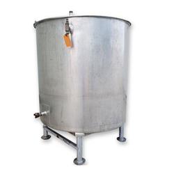 Image 1000 Gallon Heating Coil Tank - Stainless Steel - 1 from Bid-on-Equipment.com