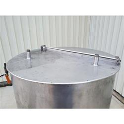 Image 1000 Gallon Heating Coil Tank - Stainless Steel - 6 from Bid-on-Equipment.com