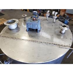 Image 525 Gallon Insulated Liquid Mixing Tank - Stainless Steel - 2 from Bid-on-Equipment.com