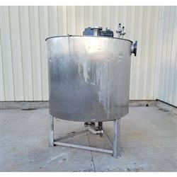Image 525 Gallon Insulated Liquid Mixing Tank - Stainless Steel - 7 from Bid-on-Equipment.com