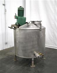 Image 200 Gallon Mixing Tank - Stainless Steel - 2 from Bid-on-Equipment.com