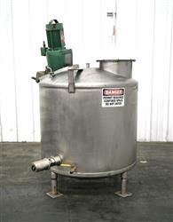 Image 200 Gallon Mixing Tank - Stainless Steel - 1 from Bid-on-Equipment.com