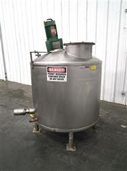 Image 200 Gallon Mixing Tank - Stainless Steel - 12 from Bid-on-Equipment.com
