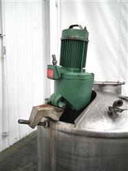 Image 200 Gallon Mixing Tank - Stainless Steel - 4 from Bid-on-Equipment.com