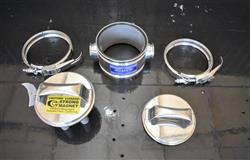 Image 1.5in CESCO MAGNETICS High Pressure Sanitary Magnet Trap - Stainless Steel - 4 from Bid-on-Equipment.com
