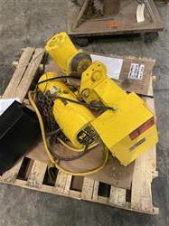 Image 2 Ton BUDGIT Electric Hoist and Trolley - Model 439610-2A - 1 from Bid-on-Equipment.com