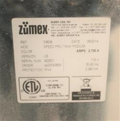 Image ZUMEX Speed Pro Tank Podium Commercial Juicer - 8 from Bid-on-Equipment.com
