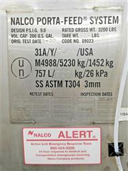 Image 200 Gallon NALCO Porta-Feed System Tote - 12 from Bid-on-Equipment.com