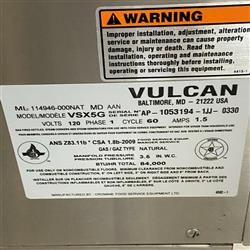 Image VULCAN VSX5G Countertop Natural Gas Convection Steamer - 4 from Bid-on-Equipment.com