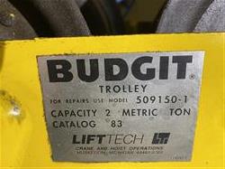 Image 2 Ton BUDGIT Electric Chain Hoist - Model BEH0216 - 7 from Bid-on-Equipment.com