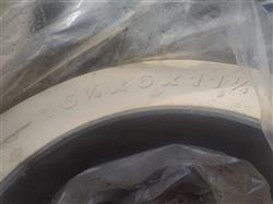 Image Lot of 22 Rear Forklift Tires for a Nissan, Orca PL Grey 16.25 X 5.98 X 11.25 - 2 from Bid-on-Equipment.com